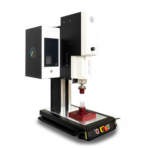 Friction welding system - OMEGA 4 RI 72 - MECASONIC - for automotive parts / for thermoplastics / precision