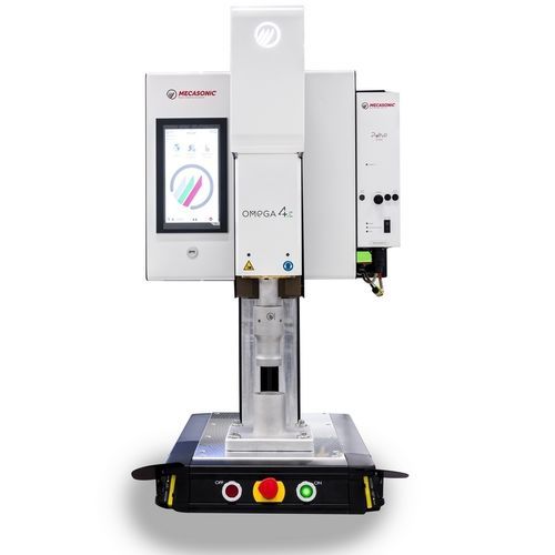 Ultrasonic welding machine - OMEGA 4.E - MECASONIC - PLC-controlled / benchtop / standalone