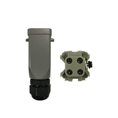Electrical power supply connector - CMB_03 series - iNOReA - Socket / straight / male-female
