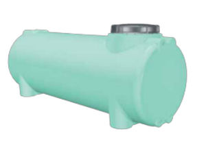 Water storage tank - numak srl - drinking water / polyethylene / horizontal