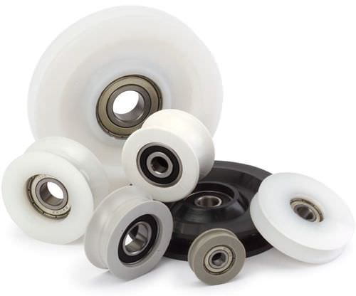Guide roller - APNYL - polyamide / with ball bearing