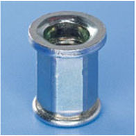Threaded insert - IMTEC® CF - BOLLHOFF - steel / hexagonal / for plastics