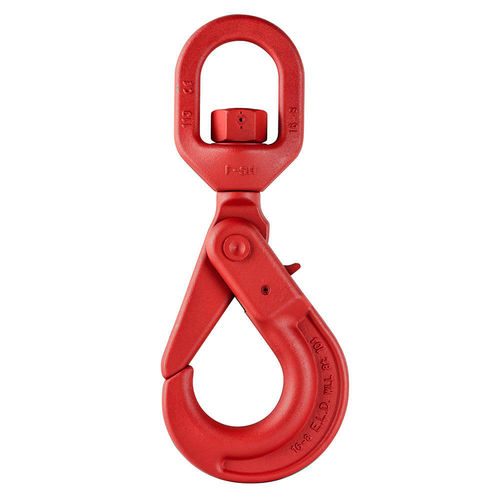 Lifting hook - 13009_FO42 - LIFTEUROP - forged / swivel / safety