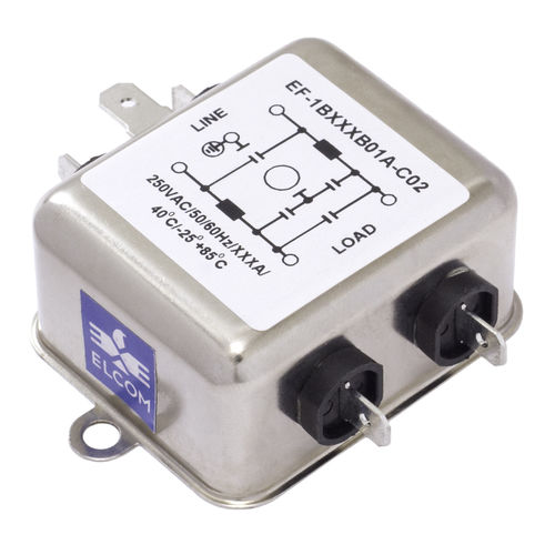 High-pass electronic filter - C02  - Elcom - active / RFI / single-phase