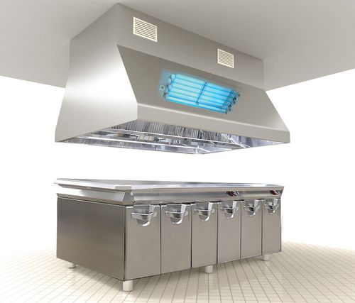 UVC disinfection unit - UV-SMELL-SQ - LIGHT PROGRESS SRL - ozone / for the food industry / for hospitals