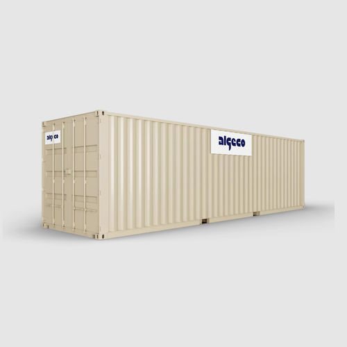 Storage container - ALGECO - steel / wood / ventilated