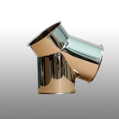 Hydraulic fitting - Defino & Giancaspro - push-in / Y / stainless steel