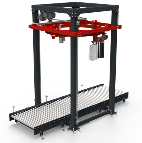 Rotary ring stretch wrapper - RRM4500 - EAR FLAP® - automatic / pallet / stretch film