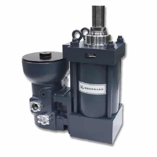 Electro-hydraulic valve actuator - Varistroke I - AWF - linear / cylinder / double-acting