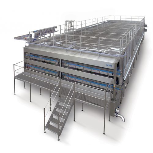 Tunnel pasteurizer - Swing - SIDEL - fruit juice / for beer / automatic