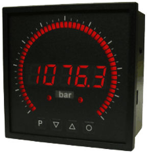 Frequency indicator - 270° Bargraph | MB2 | 96x96mm | Frequenzmessung - MONTWILL GmbH - with bar graph display / 7-segment / LED