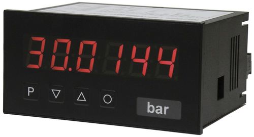 Speed indicator - 96x48 mm | M2 - MONTWILL GmbH - 6-digit / 7-segment / LED