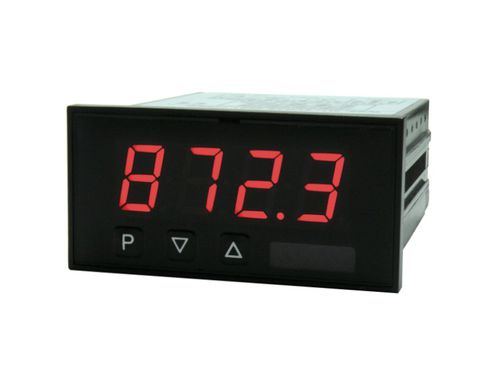 6-digit indicator - 72x24, 72x36, 96x24, 96x48 mm | PB series - MONTWILL GmbH - 4-digit / 7-segment / LED