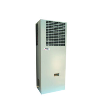 Side-mount electrical cabinet air conditioner - CTR series - APEX TECHNOLOGIES - industrial / air-cooled / filter-less