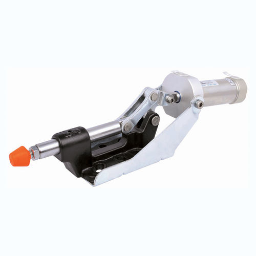 Pneumatic toggle clamp - 671 series - KUKAMET - horizontal / push-pull