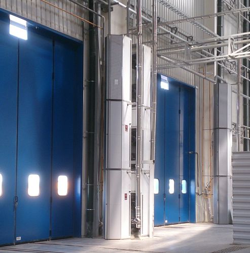 Ambient air curtain - ADRIAN-AIR® AXV - ADRIAN GROUP s.r.o. - cold