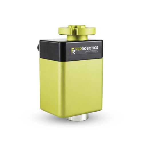 Surface treatment active contact flange - ACF/110/01 XS - FerRobotics Compliant Robotic Technology GmbH - for automated sanding / for touch-sensitive applications