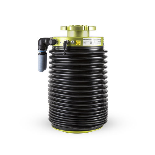 Surface treatment active contact flange - ACF/111/10HD - FerRobotics Compliant Robotic Technology GmbH - for automated sanding / for touch-sensitive applications