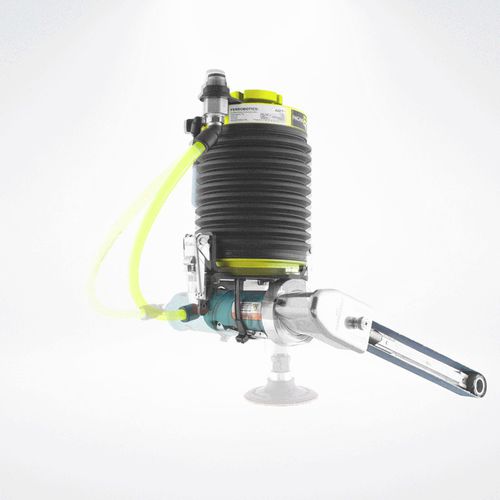 Surface treatment active contact flange - ACF-K series - FerRobotics Compliant Robotic Technology GmbH - for automated sanding / for touch-sensitive applications