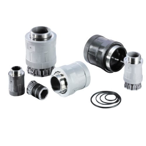 Fitting connector - KNH series - ABB Smart Power - hydraulic / straight / locking