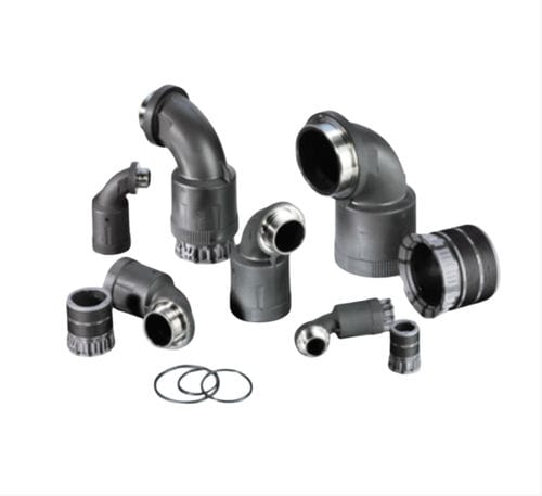 Hydraulic fitting - KBH series - ABB Smart Power - screw-in / 90° angle / polyamide