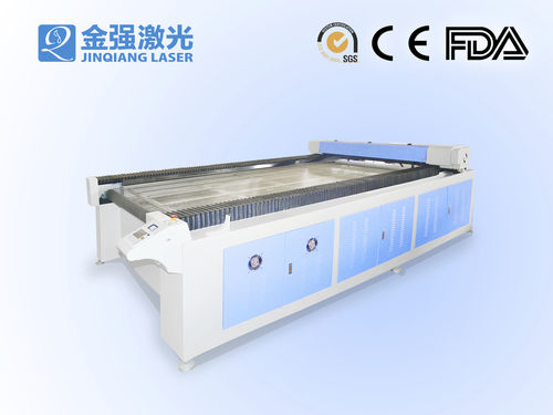 Laser cutting machine - JQ1810 - Jinan JinQiang Laser CNC Equipment Co; Ltd.  - textile / CNC / SGS