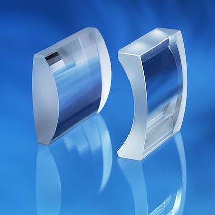 Cylindrical lens element - Hellma GmbH & Co. KG - achromatic / precision