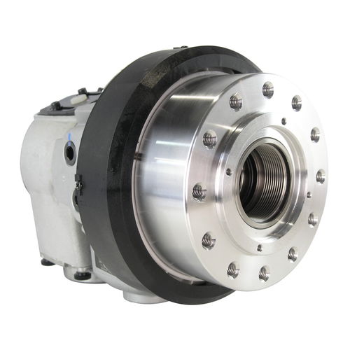 Hydraulic cylinder - S series - Kitagawa Europe - piston / double-acting / with inner hole