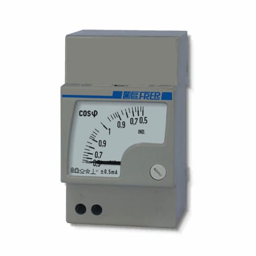 Power factor measuring device - F52P series - FRER - electric / industrial / modular