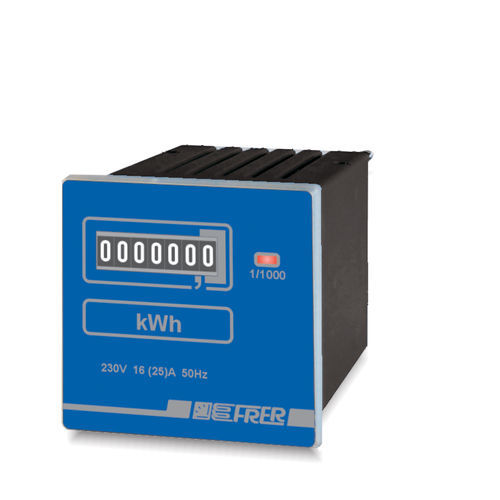 Single-phase electric energy meter - C48WSM005 - FRER - panel-mount
