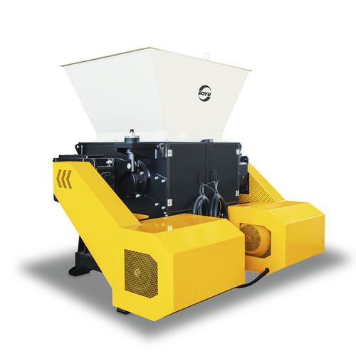 Double shaft shredder - SRSF series - Changshu Shouyu Machinery Co.,Ltd - for waste / plastic