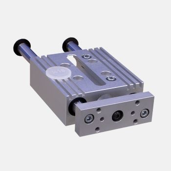 Ball bearing linear guide - Type LB - LW - AVM AUTOMATION - stainless steel / for pneumatic cylinders