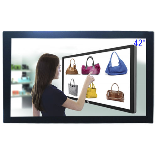 Monitor with touchscreen - AMG-42IPAS07T2 - AMONGO Display Technology(ShenZhen)Co.,LTD - LED / industrial / 42"