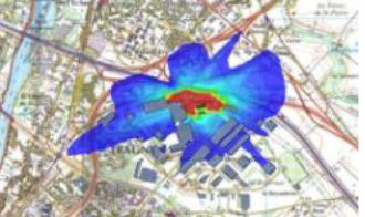 Atmospheric pollution simulation software - fluidyn-PANACHE - TRANSOFT FLUIDYN