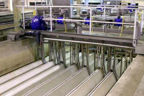 Sand filtration unit - AquaDiamond® - Aqua-Aerobic Systems, Inc. - for wastewater