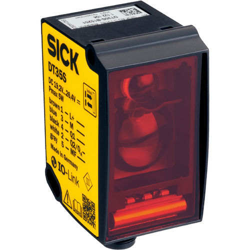 Laser triangulation distance sensor - DT35-S - SICK - IO-Link / scanning / laser protection class 1