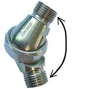 All-fluid fitting - HVB series - MID - VARIACOR - hydraulic / threaded / cutting ring