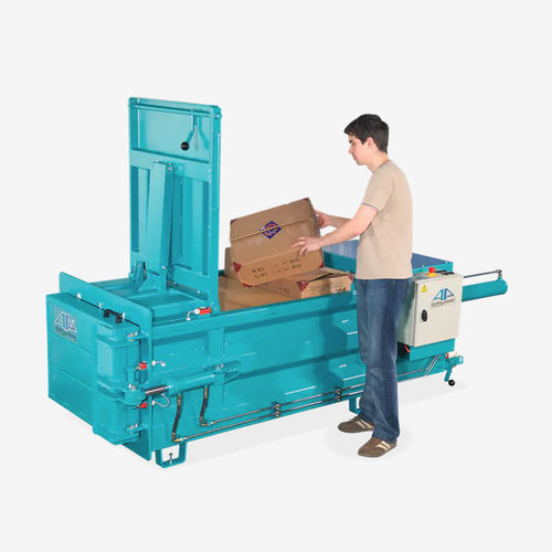 Cardboard baling press - KNL 120HD/140HD series - Austropressen Roither Maschinenbau GmbH - for paper / for plastics / for textiles
