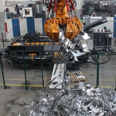 Scrap metal baling press - HP3 - AYMAS MAKINA SAN. ve TIC. A.S. - horizontal / top-loading / automatic