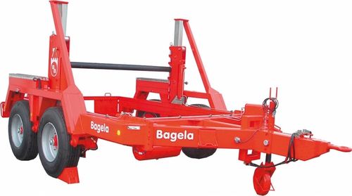 Cable drum trailer - ø 3 600 mm | BTT100, 160 - Bagela Baumaschinen GmbH & Co. KG - for cable transport and laying / tandem / towed