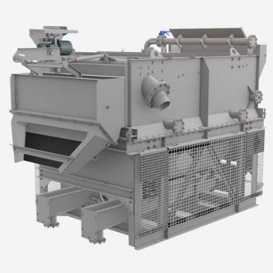 Solids separator - JIG - Binder+Co AG - drum / for production lines / high-efficiency