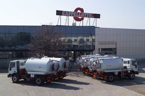 Hydraulic high-pressure cleaner - CAP JET - CAPPELLOTTO S.P.A.  - truck-mounted