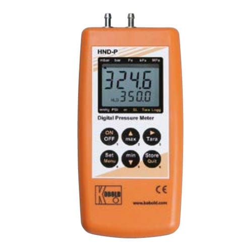 Absolute pressure gauge - HND-P series - KOBOLD INSTRUMENTATION - with LCD display / RS-232 / 0-10 V