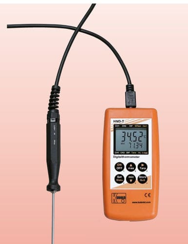Digital thermometer - HND-T105,-T205,-T110 - KOBOLD INSTRUMENTATION - portable / precision