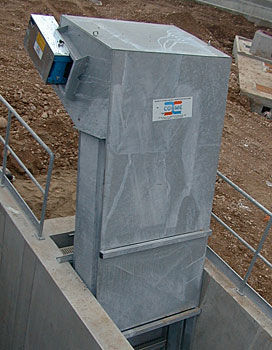 Step screen - CP series - COSME S.R.L - for wastewater treatment / coarse screening