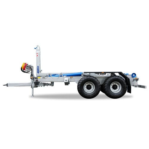 Container trailer - TN CTS 16-57-S - CTS-servis, a.s.  - for industrial materials / 2-axle / towed