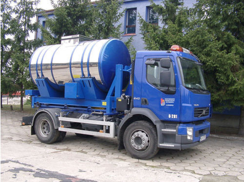 Drinking water tank - ZW - DOBROWOLSKI Sp. z o.o.  - stainless steel / for transport / for washing