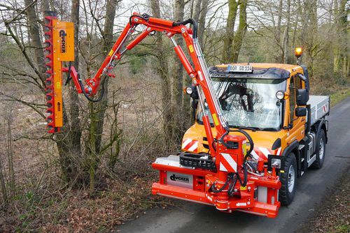 Verge mower mulcher - DUA series - Dücker, Gerhard, GmbH & Co. KG 