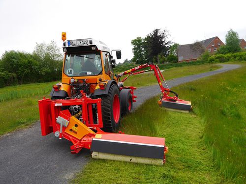 Lateral lawn mower - USM 1 series - Dücker, Gerhard, GmbH & Co. KG 