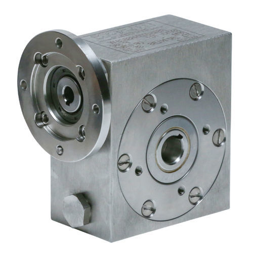 Stainless steel gear reducer - IHP-S Series - BISON - worm / right angle / hollow-shaft